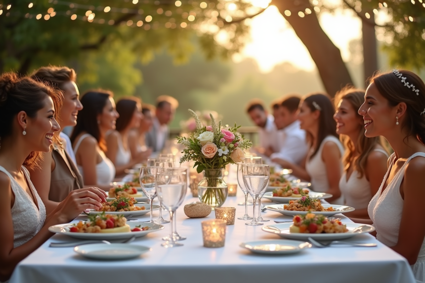 Prix moyen des traiteurs de mariage selon les formules